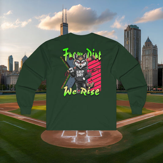 Unisex Long Sleeve Tee - From Dirt We Rise Design