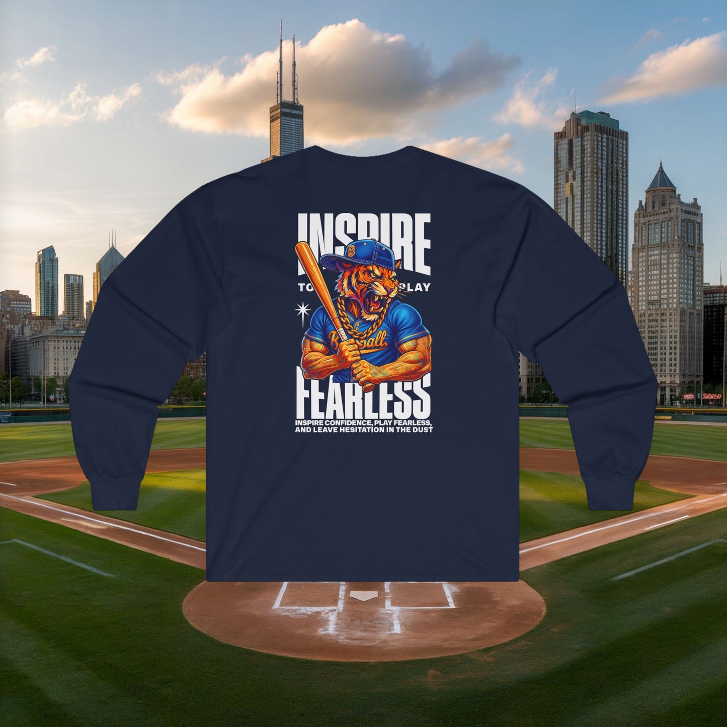 Baseball Lives Beyond Time Long Sleeve Tee