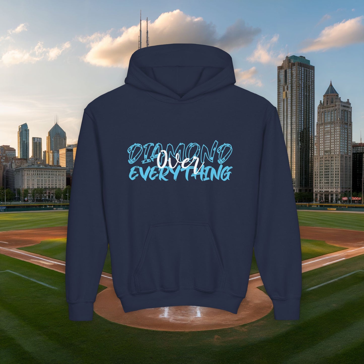 Diamond Over Everything Youth Hoodie