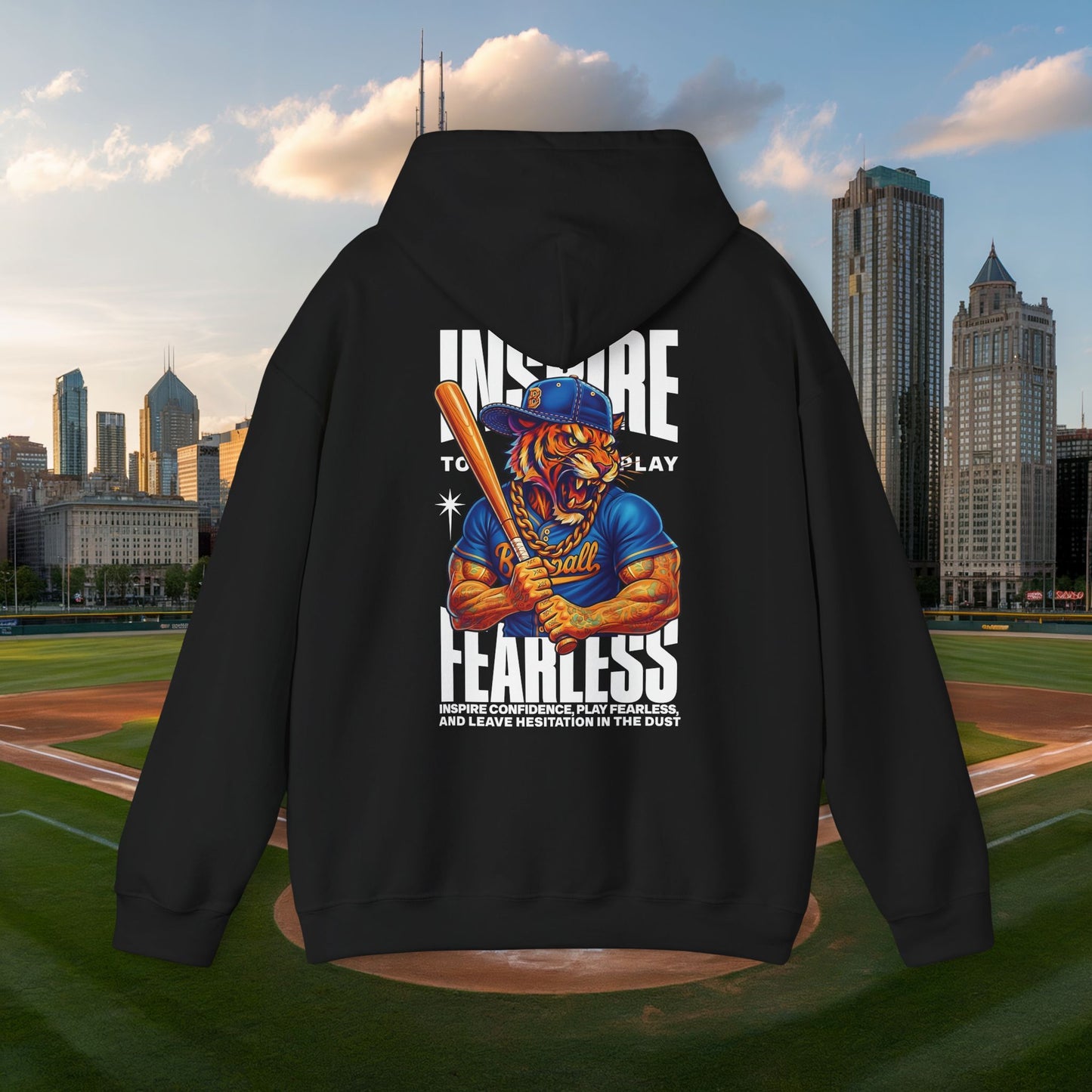 Baseball Beyond Time Hoodie