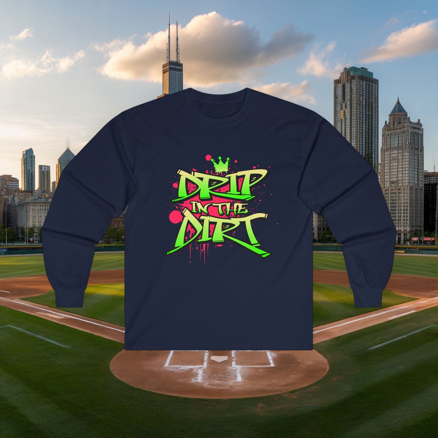 Unisex Long Sleeve Tee - From Dirt We Rise Design