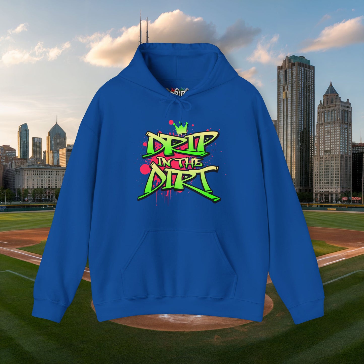 Unisex Streetwear Hoodie - From Dirt We Rise Design