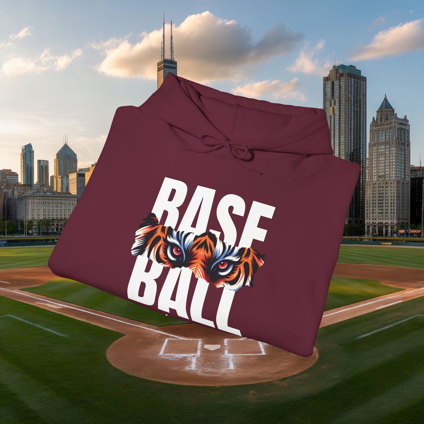 Baseball Beyond Time Hoodie