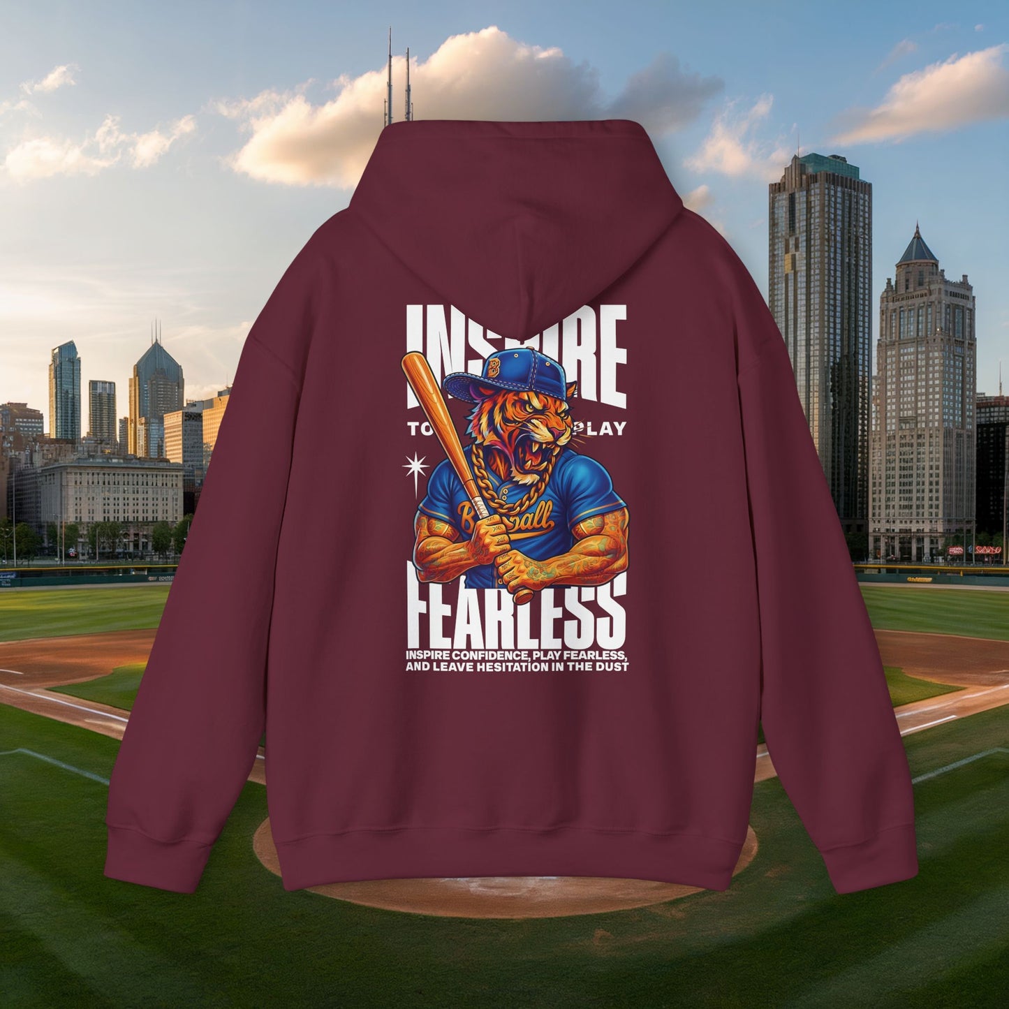 Baseball Beyond Time Hoodie