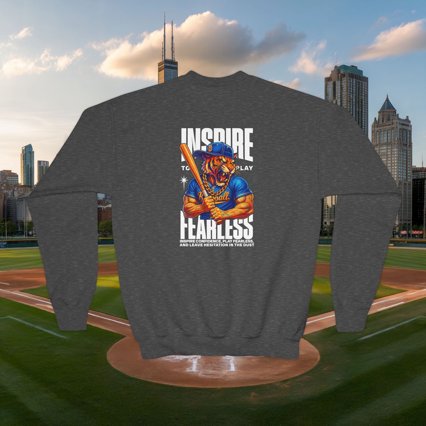 Baseball Lives Beyond Time Youth Sweatshirt