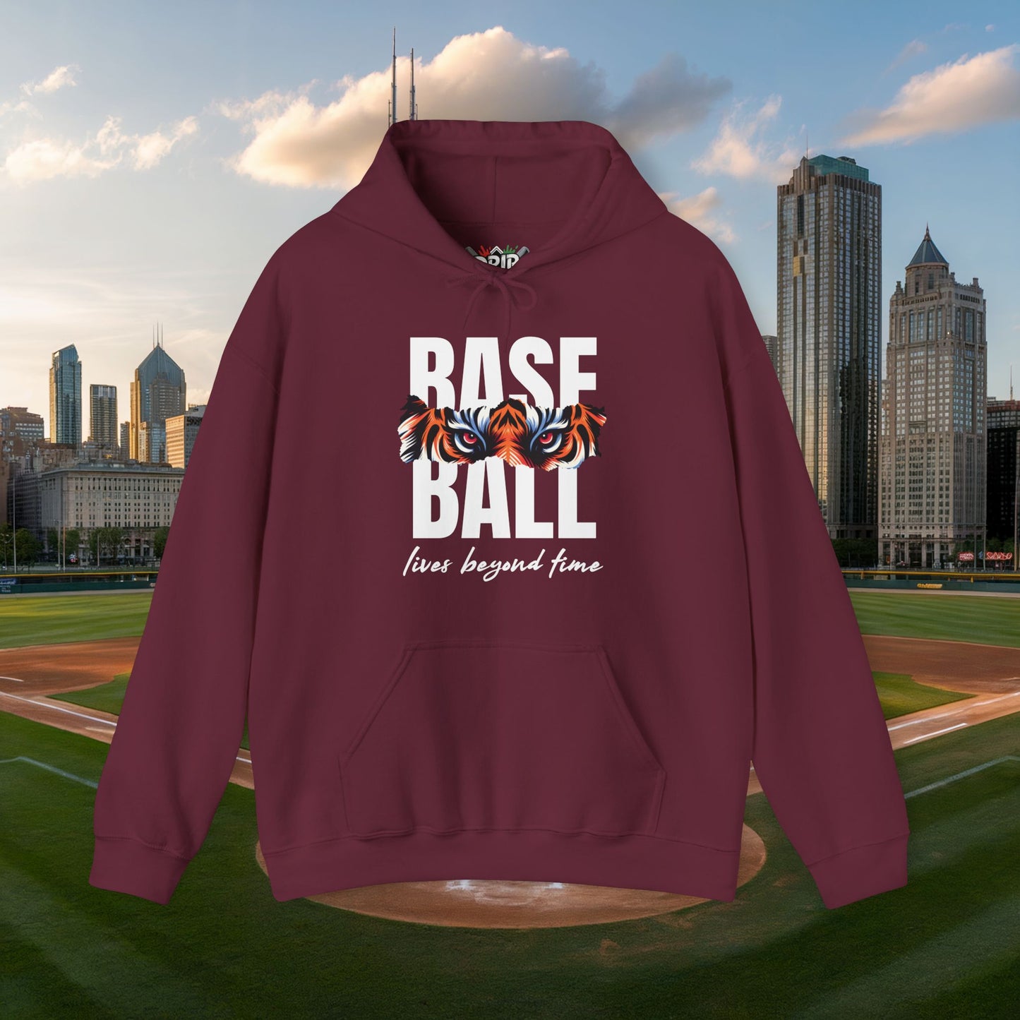 Baseball Beyond Time Hoodie