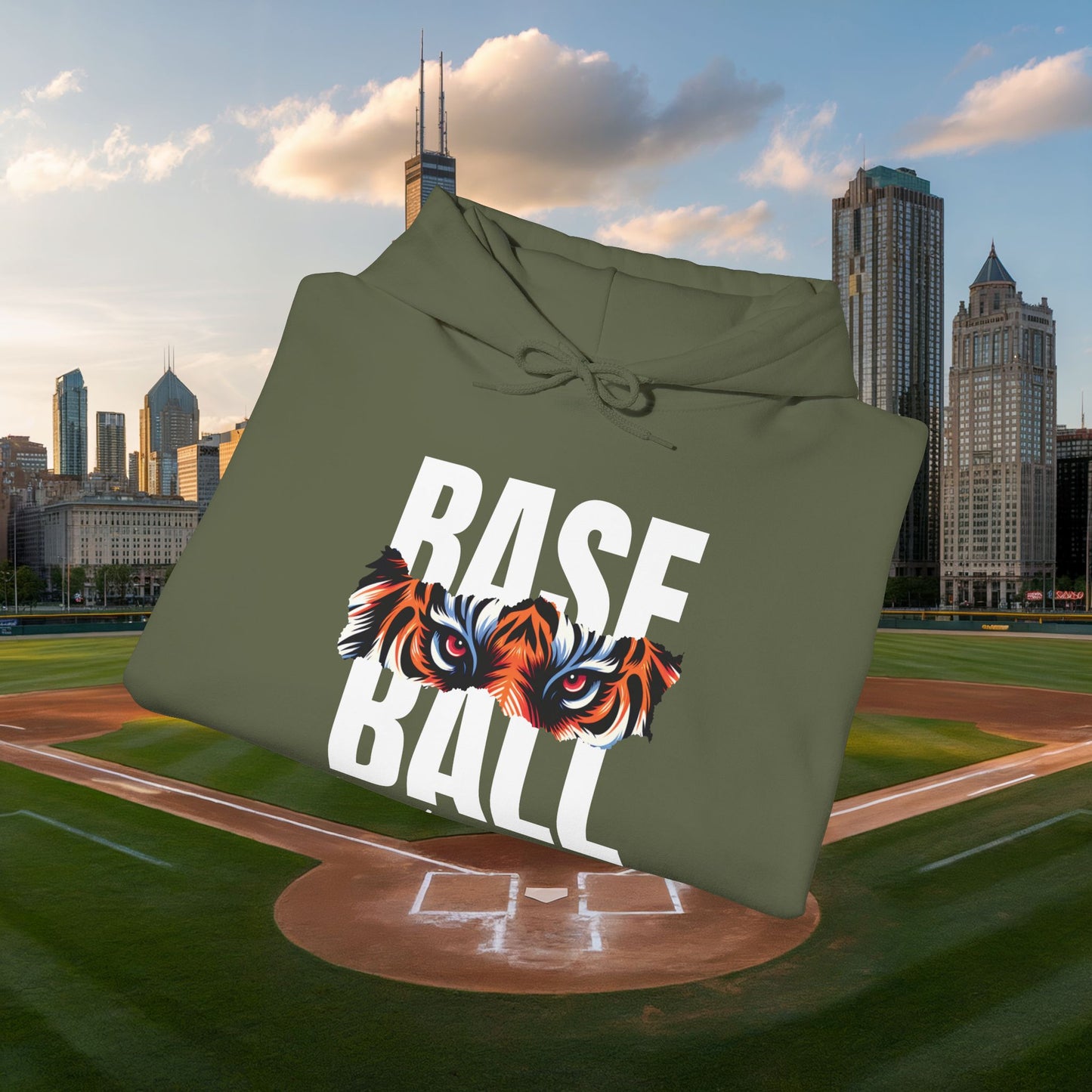 Baseball Beyond Time Hoodie