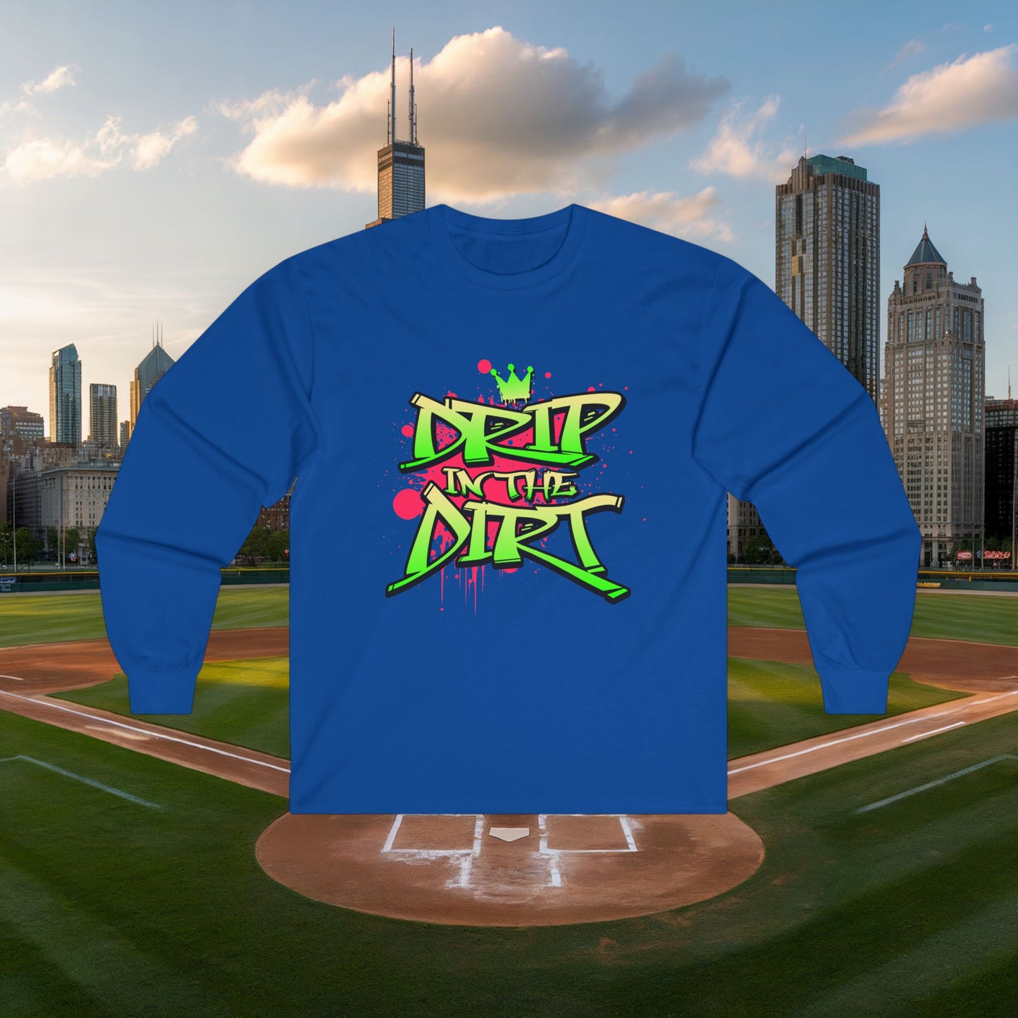 Unisex Long Sleeve Tee - From Dirt We Rise Design