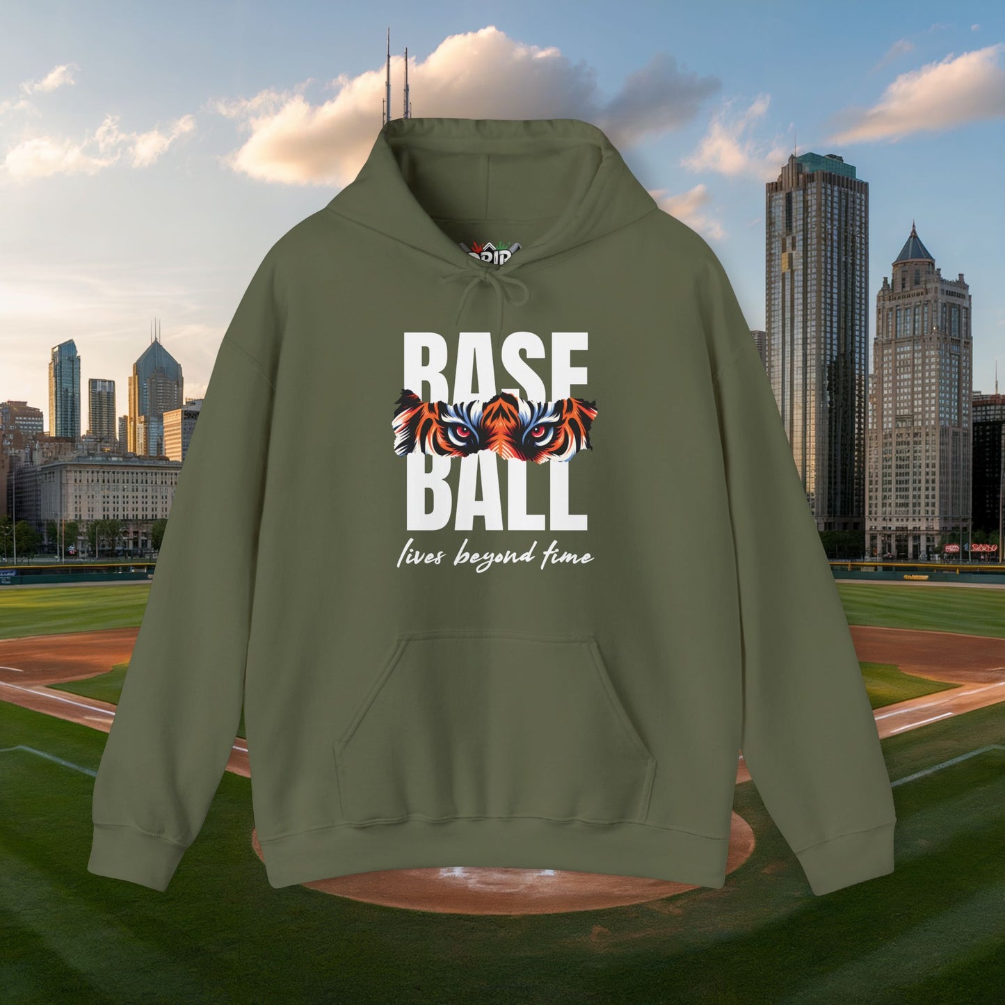 Baseball Beyond Time Hoodie