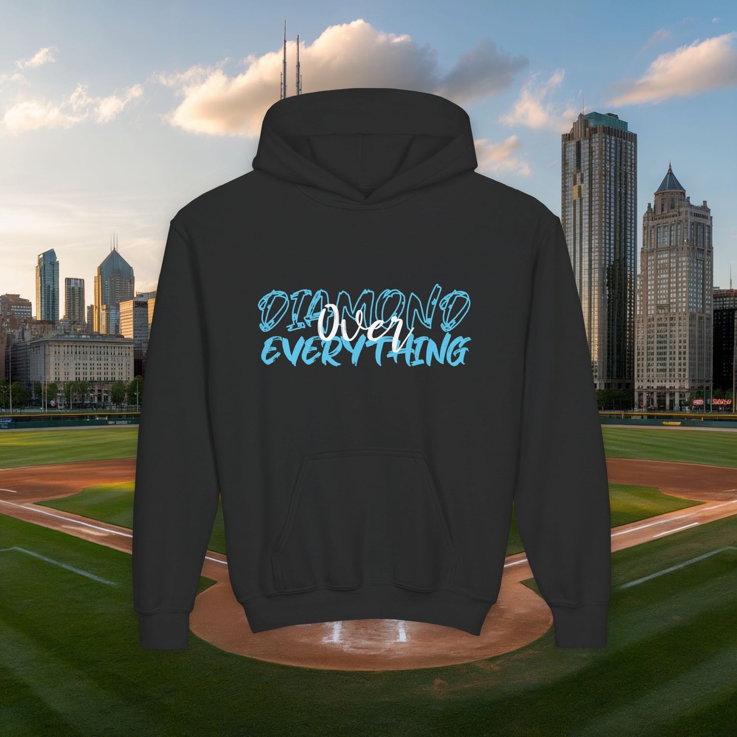 Diamond Over Everything Youth Hoodie