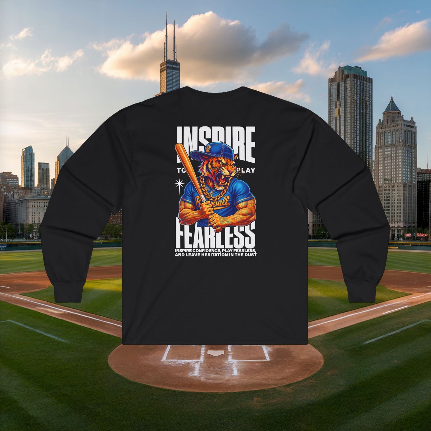 Baseball Lives Beyond Time Long Sleeve Tee