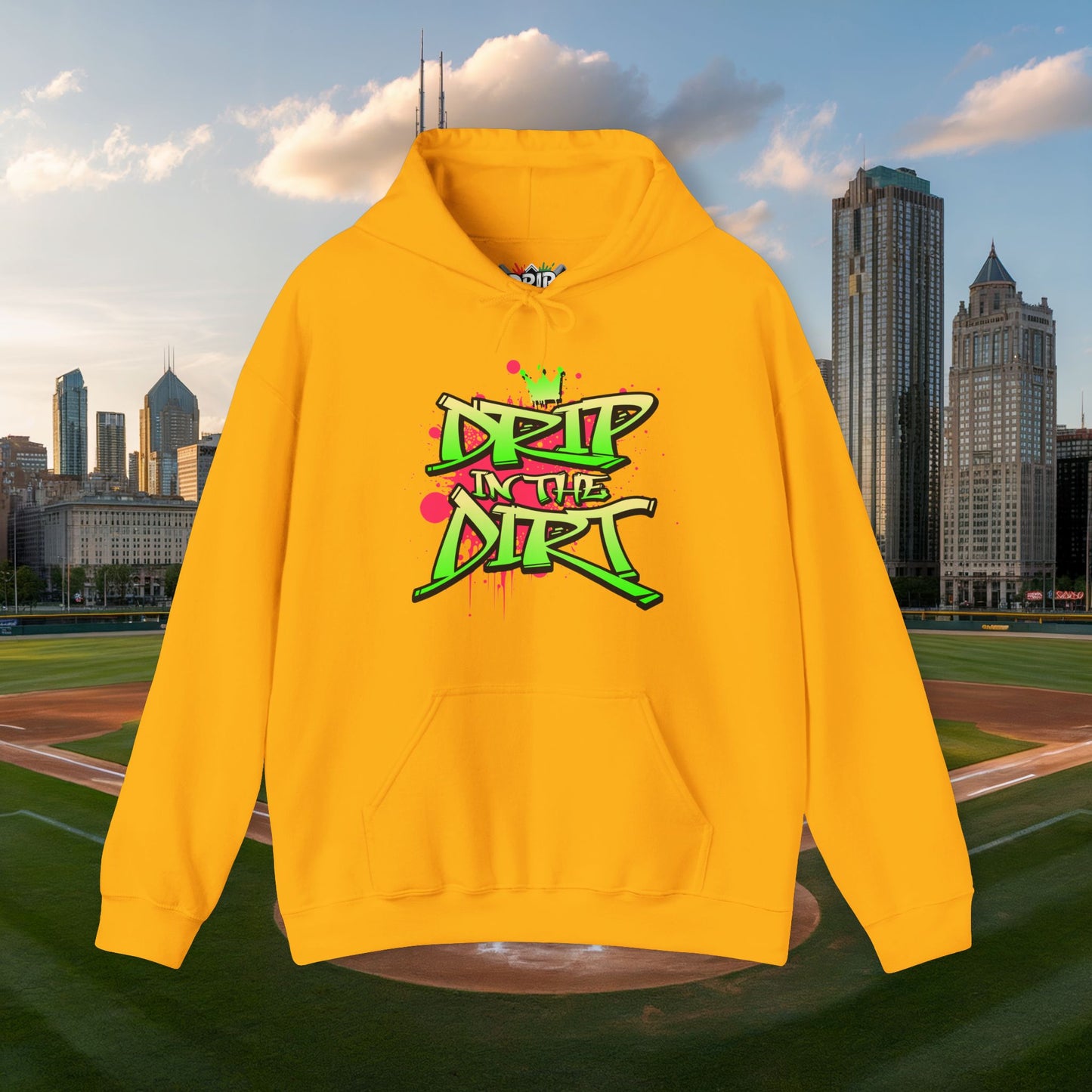 Unisex Streetwear Hoodie - From Dirt We Rise Design