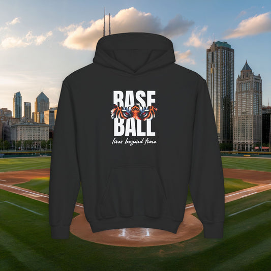Baseball Beyond Time Youth Hoodie